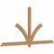 Ekena Millwork Redmond Smooth Timber Gable Bracket, Western Red Cedar, 84"W x 42"H x 1 1/2"D x 3 1/2"F, 12/12 Pitch GBW084X42X0204RED00SWR - alternate 3